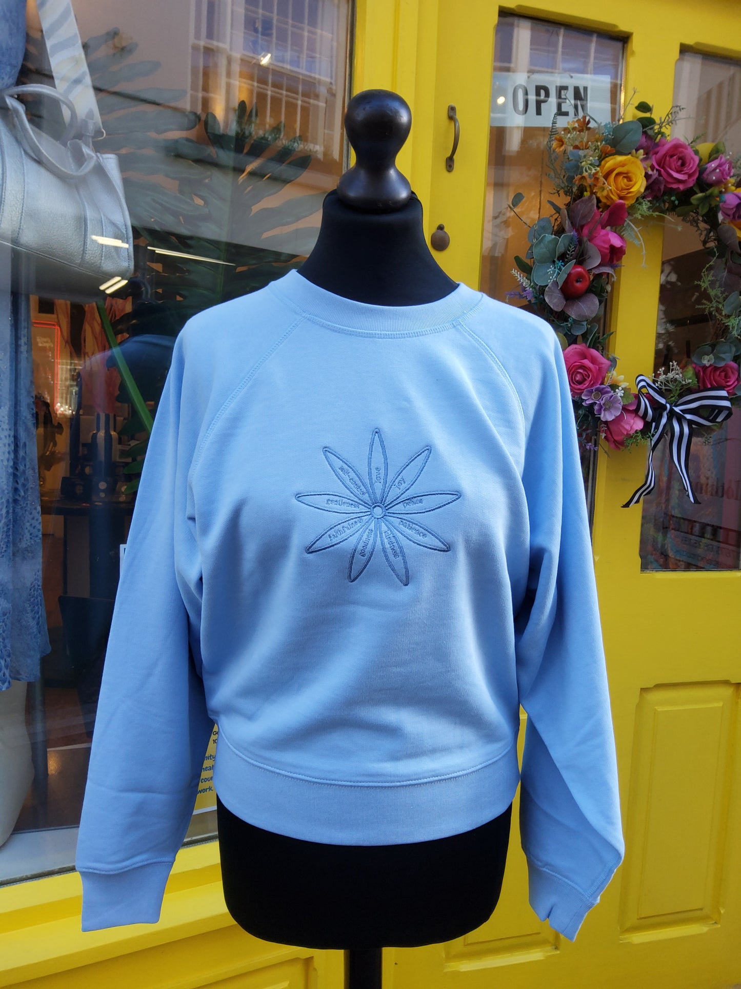 Light Blue Fruits of the Spirit Sweatshirt