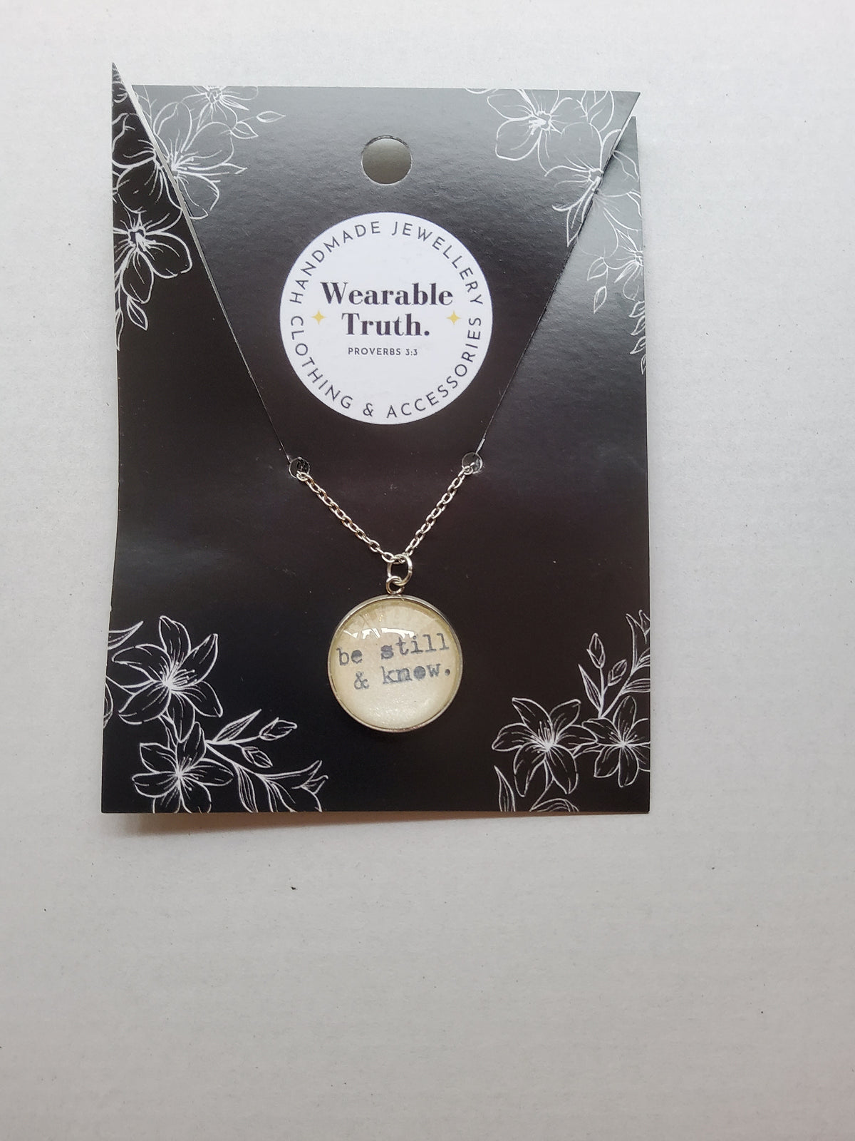 Be Still Necklace
