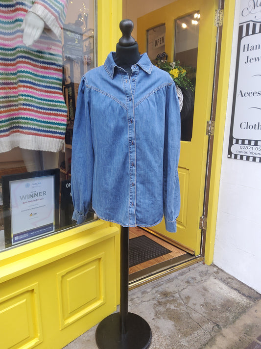 Mid denim shirt
