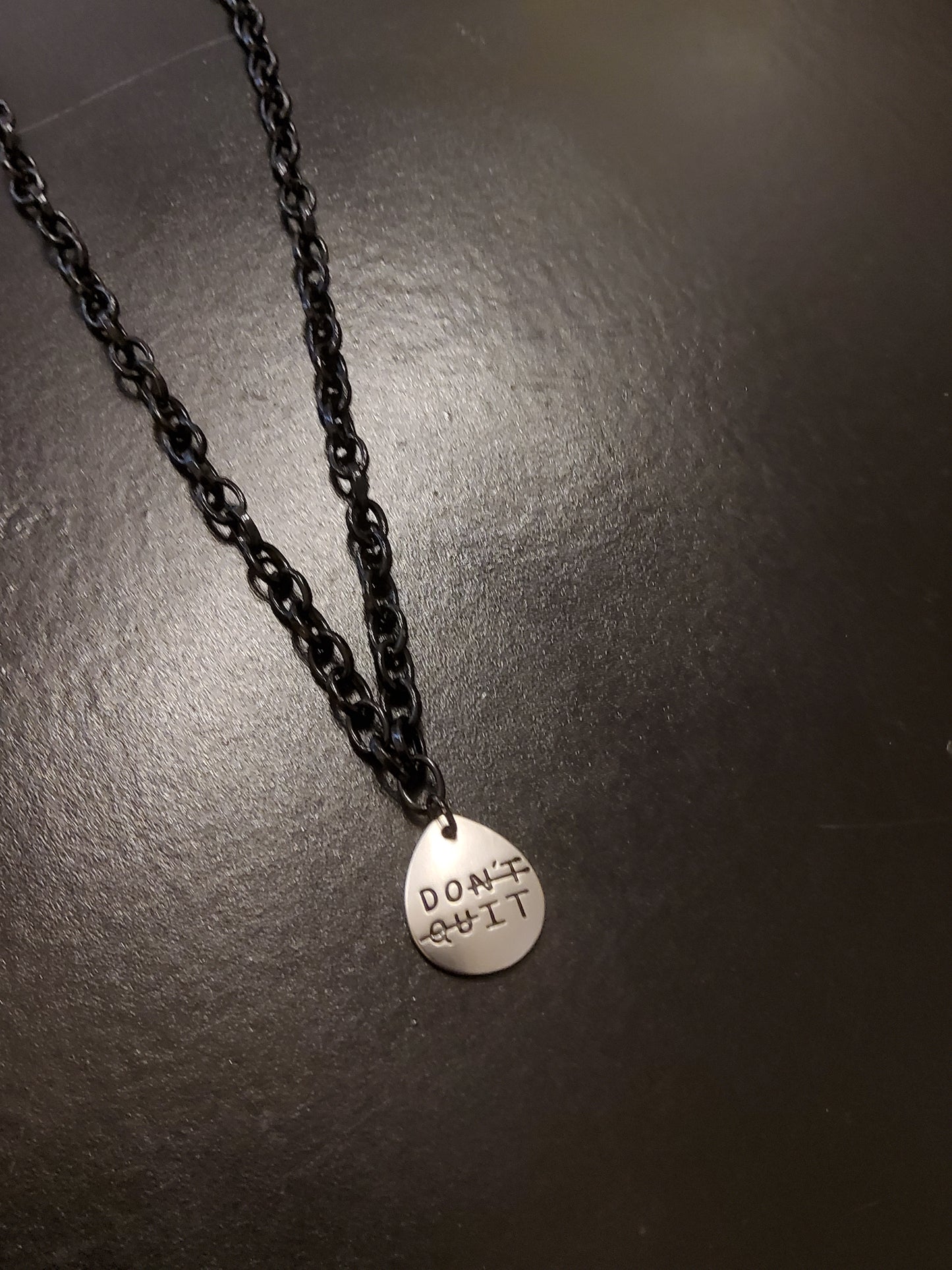 Don't Quit Necklace