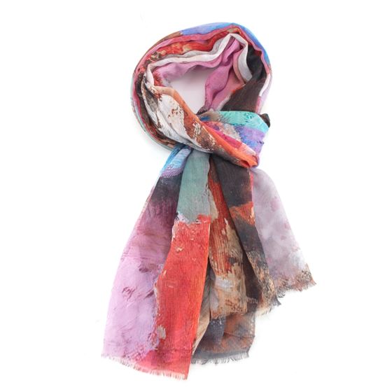 Abstract Painterly Scarf