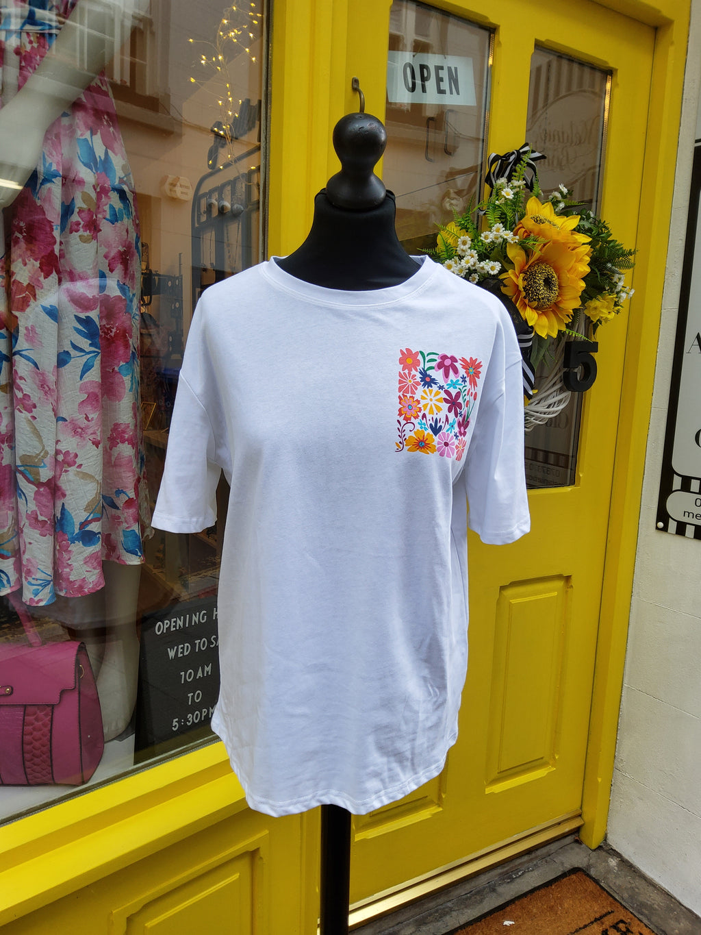 Flower Print T-Shirt