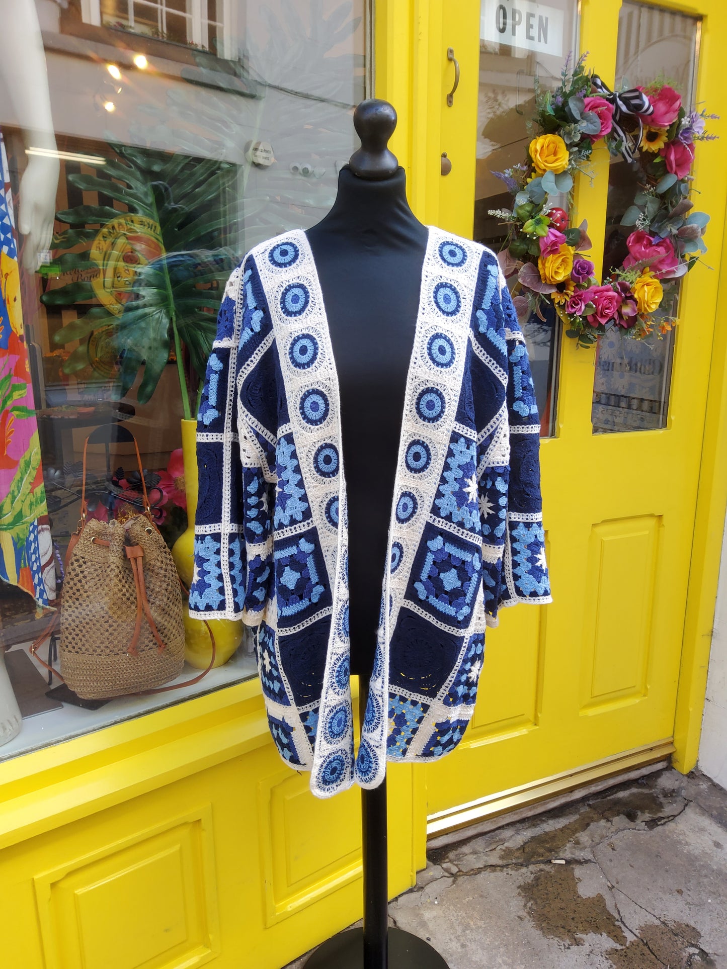 Long Crochet Cardigan