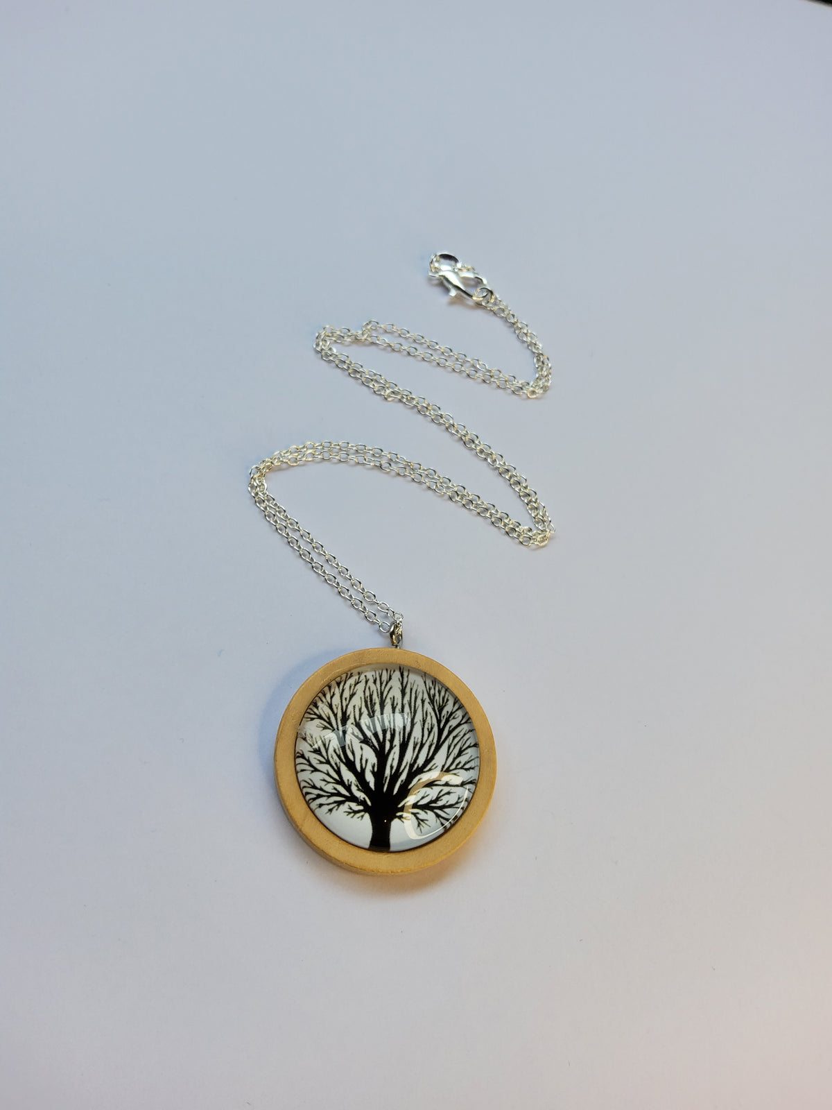 Psalm 1 Tree Necklace