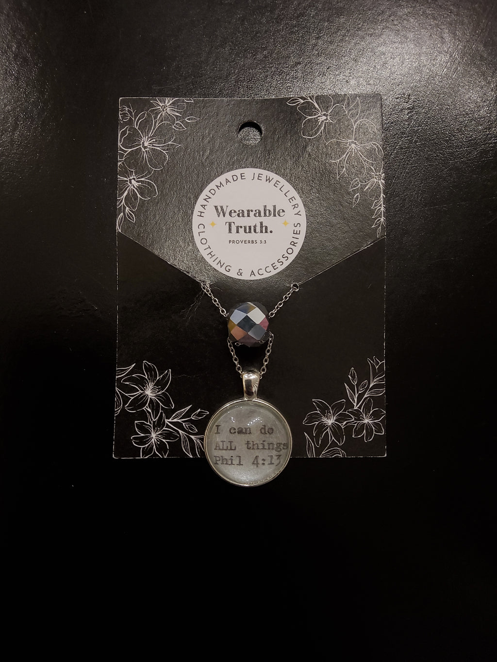 'I can do all things' Necklace