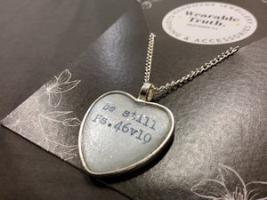 Wearable Truth 'BE STILL' Necklace