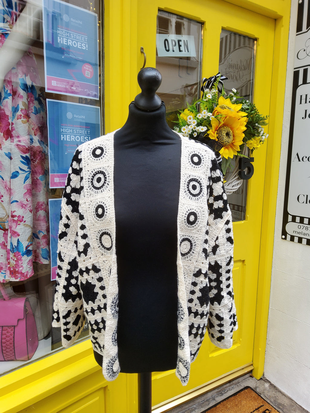 Lightweight Crochet Jacket