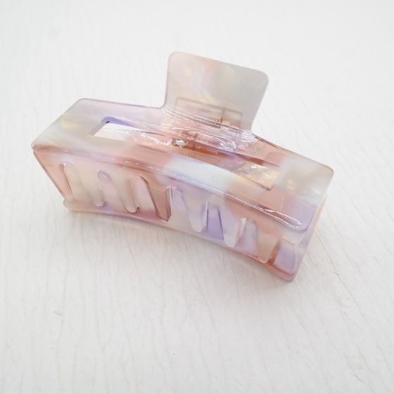 Rectangle Lilac Claw Clip