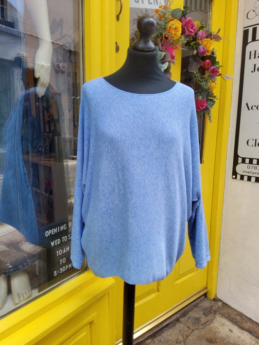 Blue Lightweight Jumper
