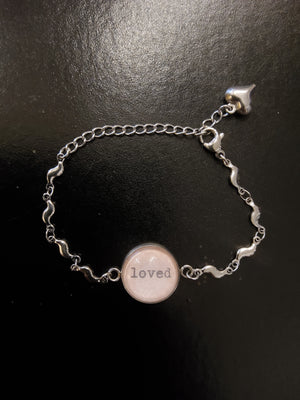 'Loved' bracelet