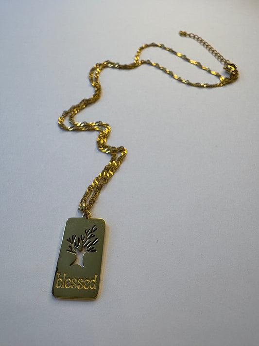 Blessed Tree Necklace