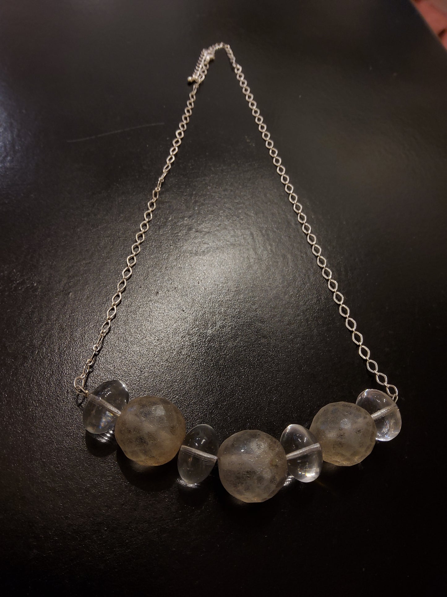 Translucent Beaded Necklace