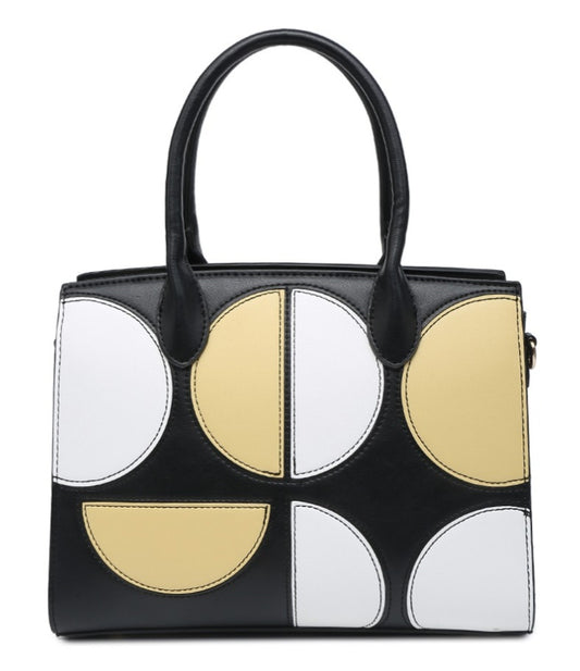 Geometric Print Handbag