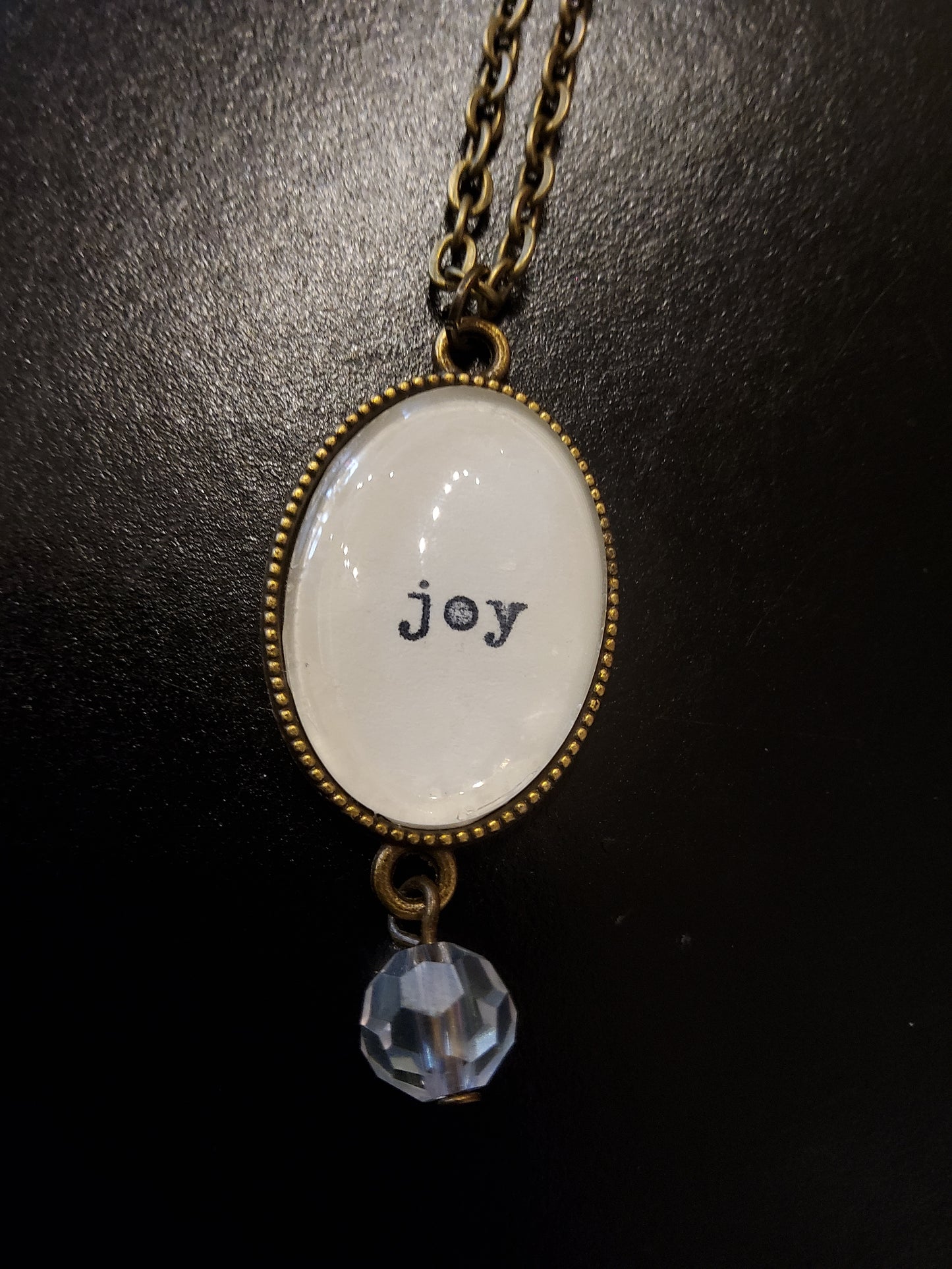 'Joy' Bronze Necklace
