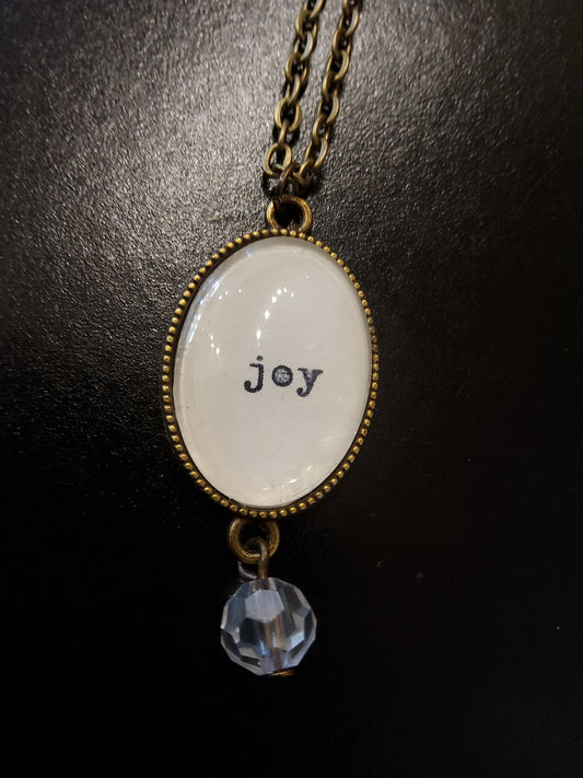 'Joy' Bronze Necklace