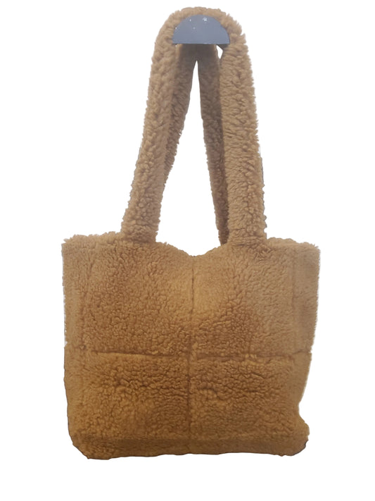 Teddy Faux Fur Tote Bag