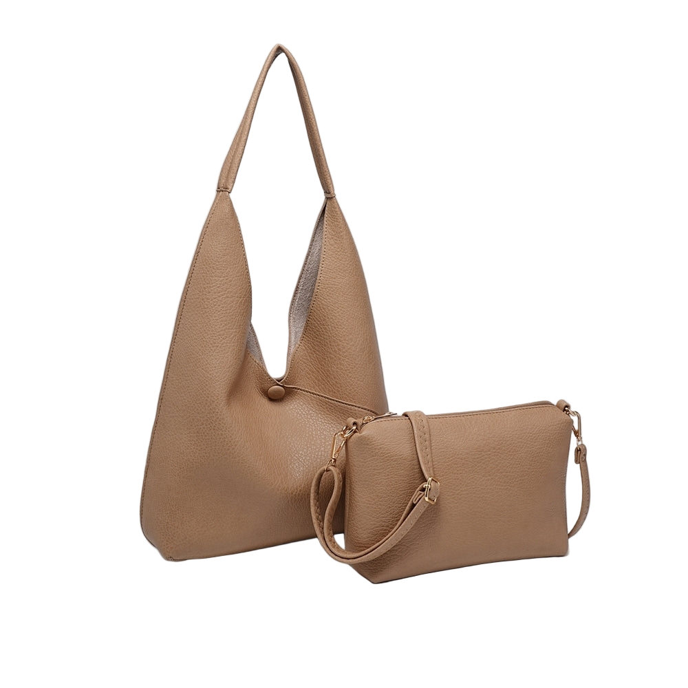 Camel 2-in-1 Shoulder Bag