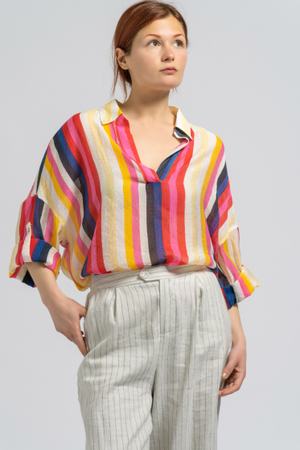 Multicoloured Striped Shirt