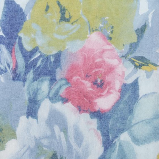 Floral patterned scarf