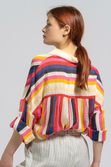 Multicoloured Striped Shirt