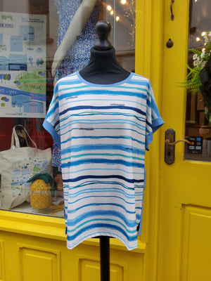 Light Blue Stripe T-Shirt - M/L