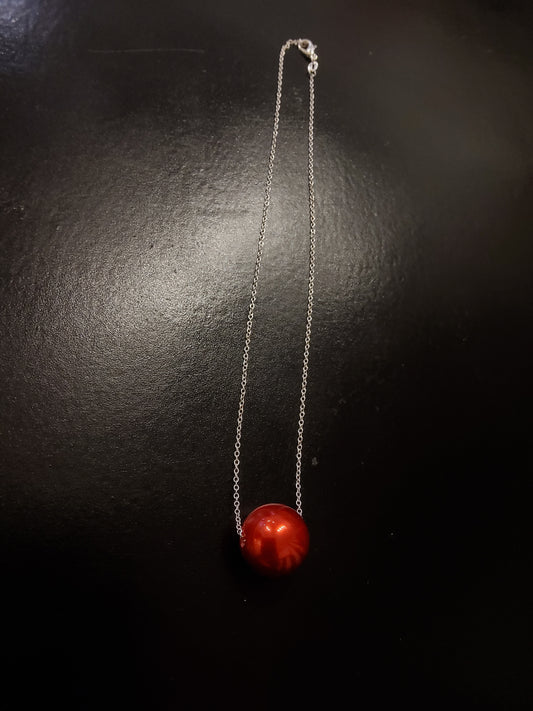 Red Bead Necklace