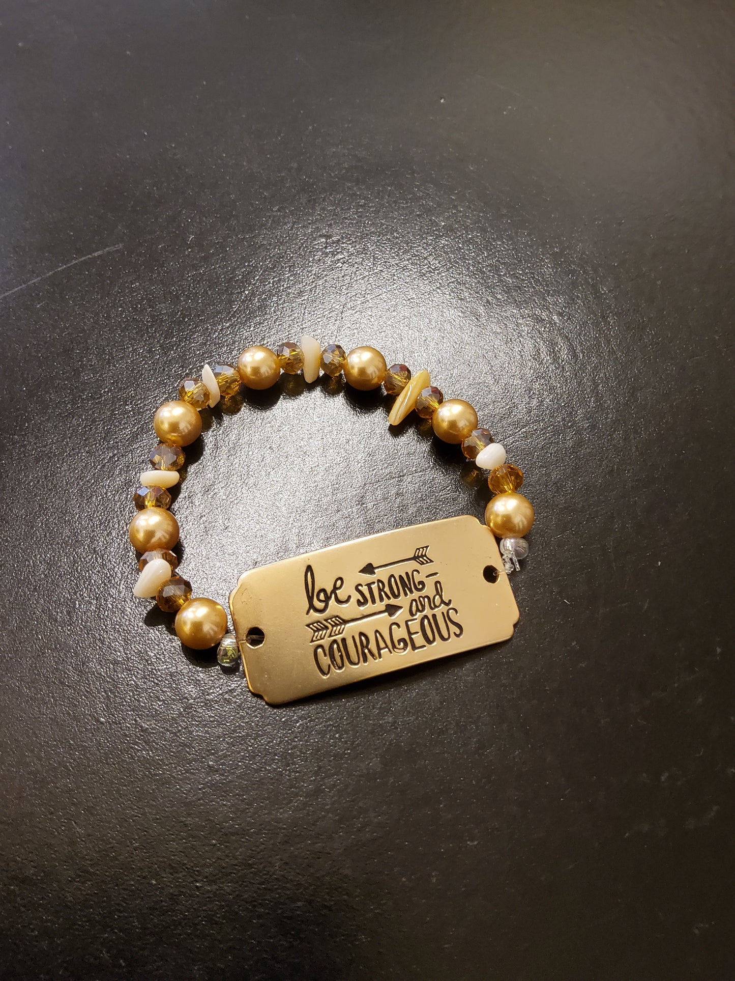 'Be Strong and Courageous' Bracelet