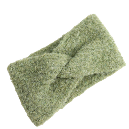 Green Woolly Headband