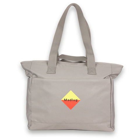 Madlug Taupe Tote Bag