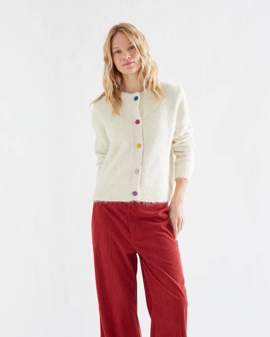 Pre-order* Compañía Fantástica: Cream Cardigan