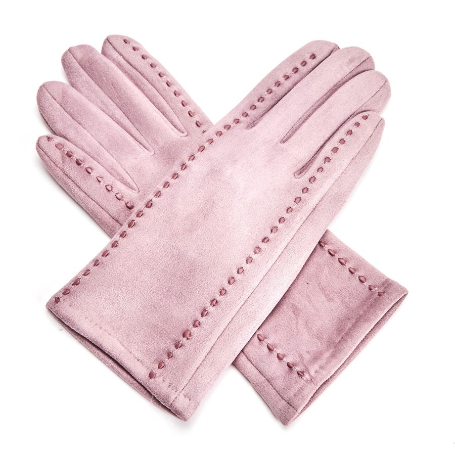 Stitch detail gloves