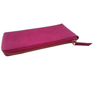 Bright pink purse