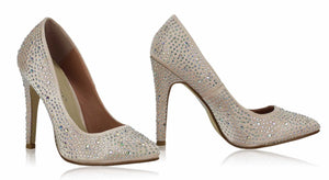 SPARKLY COURT SHOES