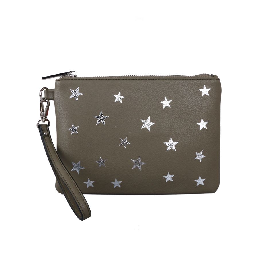 Star print wristlet