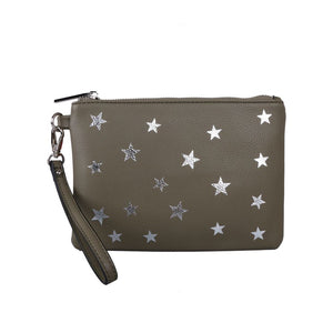 Star print wristlet