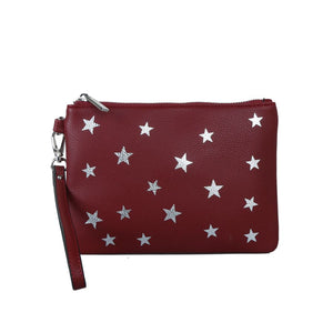Star print wristlet