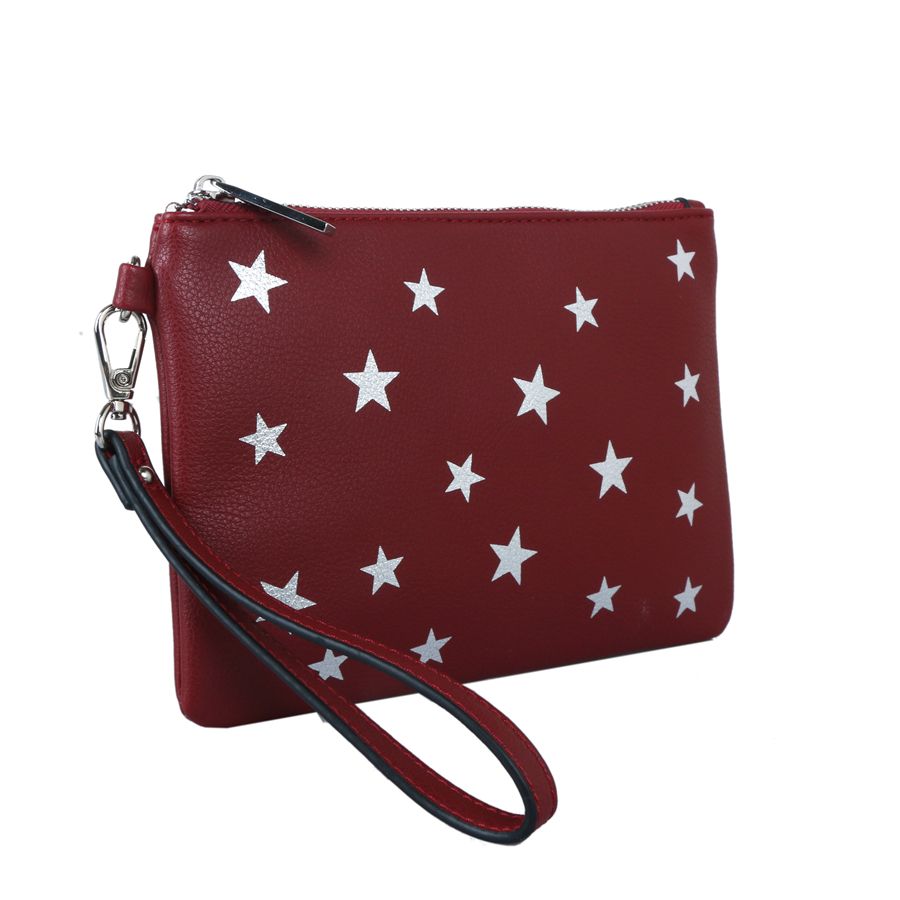 Star print wristlet